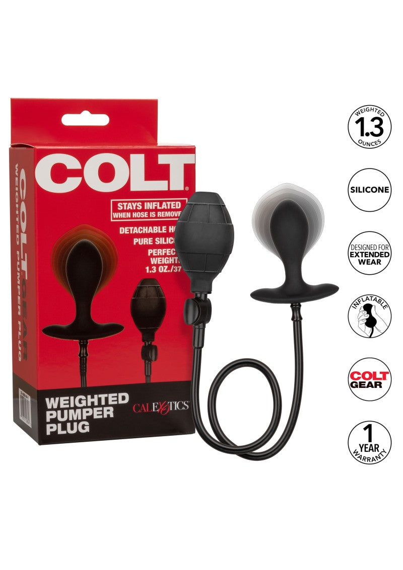 CalExotics COLT - Plug anal con bomba ponderada