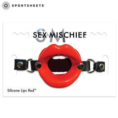 Sportsheets - Labios de Silicona Sex &amp; Mischief Rojo