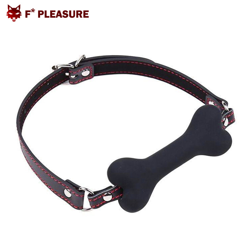 F* Pleasure - Mordaza en forma de hueso negra