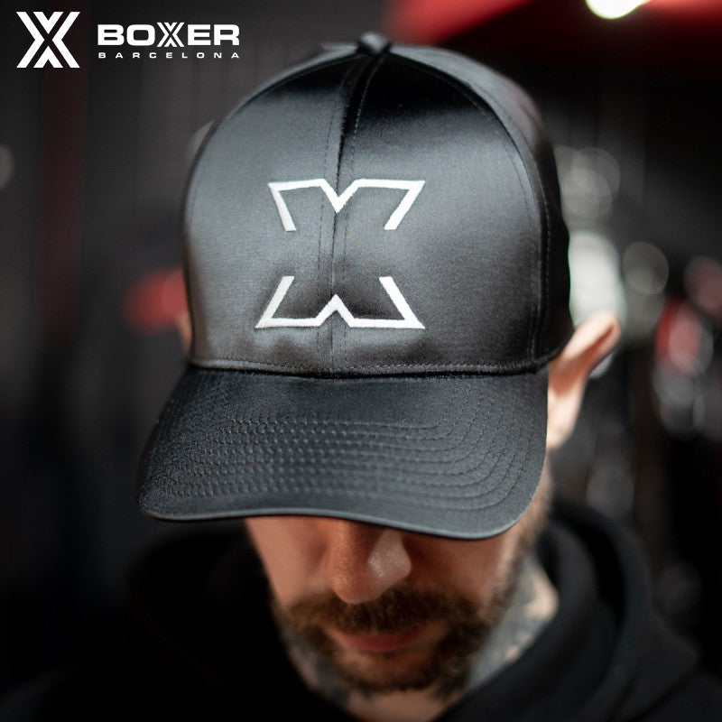 BOXER - Gorra de béisbol brillante - X22 Blanco