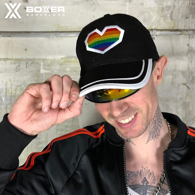 BOXER - X- Gorra de béisbol - Arco iris