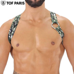 TOF Paris - Arnés Elástico Party Boy - Camuflaje Caqui