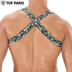 TOF Paris - Arnés Elástico Party Boy - Camuflaje Caqui