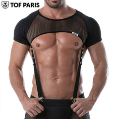 TOF Paris - Arnés completo Circuit Mesh - Negro