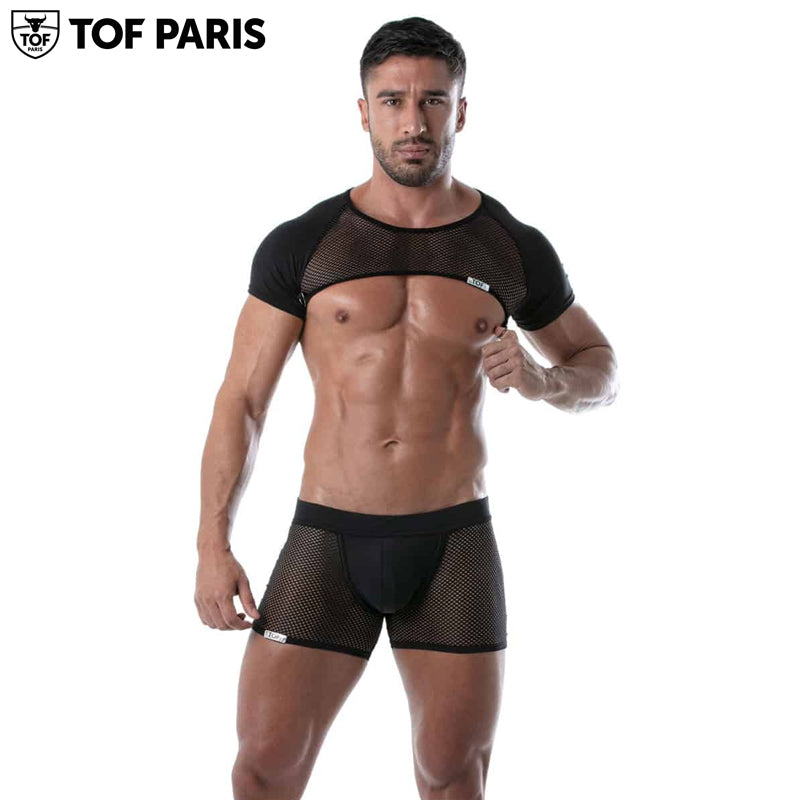 TOF Paris - Arnés completo Circuit Mesh - Negro