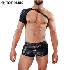 TOF Paris - Arnés de hombro Fetish - Negro-Negro 