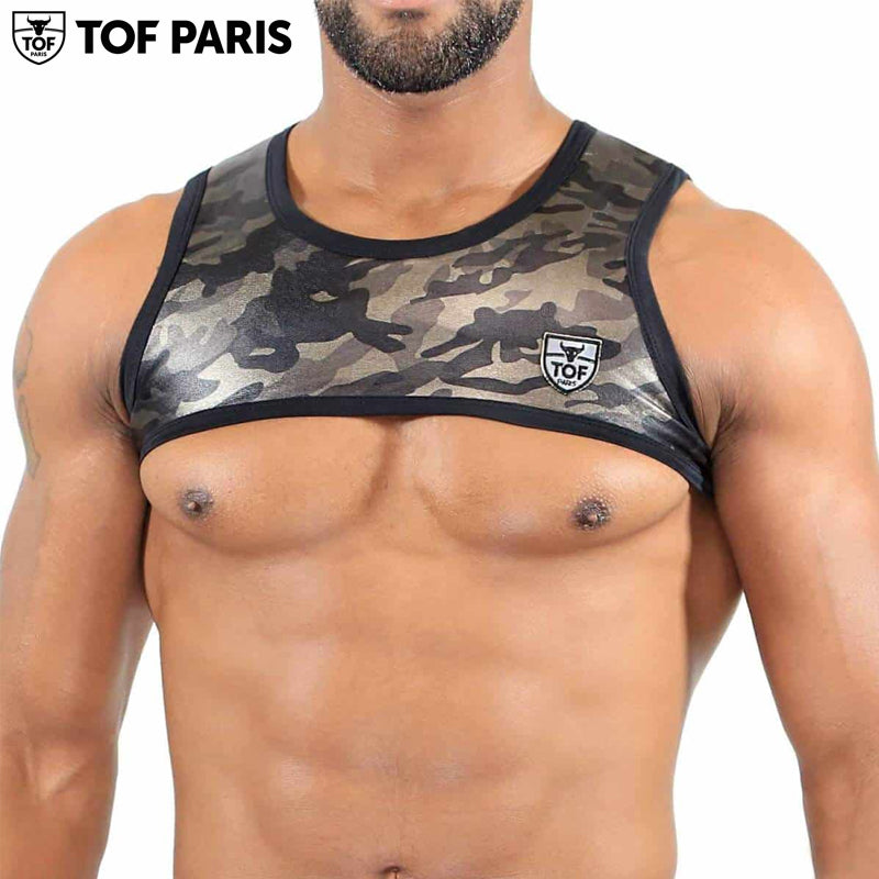 TOF Paris - Arnés Commando - Camuflaje Marrón 