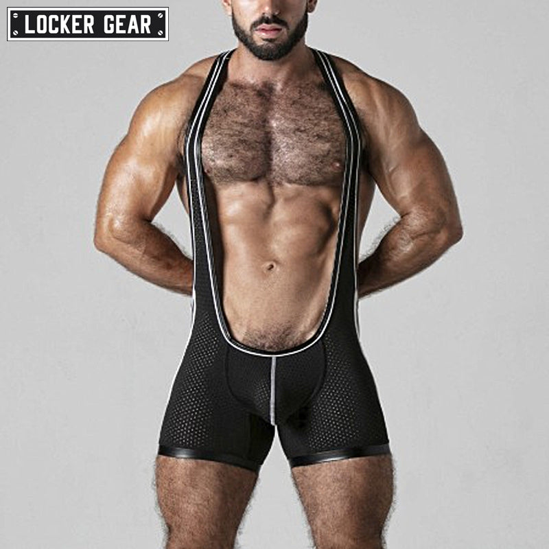 LOCKER GEAR - LOOK AT IT Camiseta sin mangas de malla - Blanco 