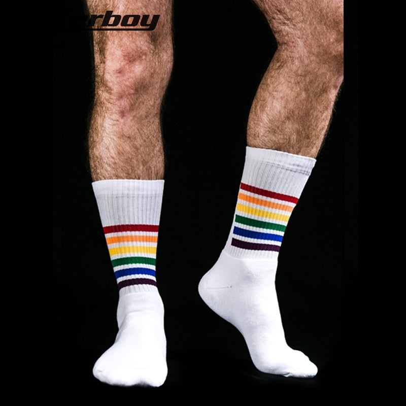 Sk8erboy - Calcetines PRIDE - Blanco