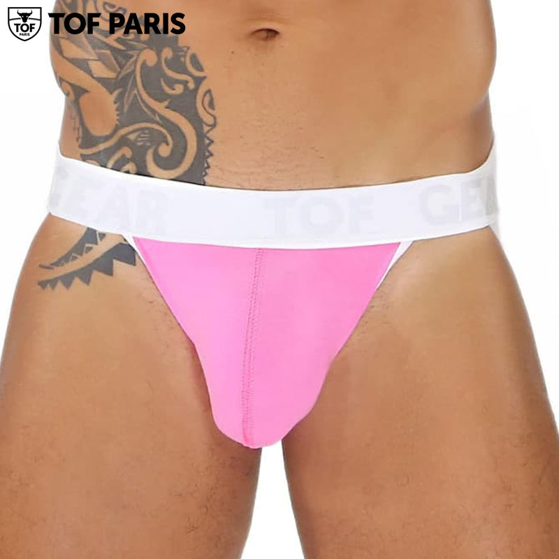 TOF Paris - Suspensorio Alpha - Rosa/Blanco