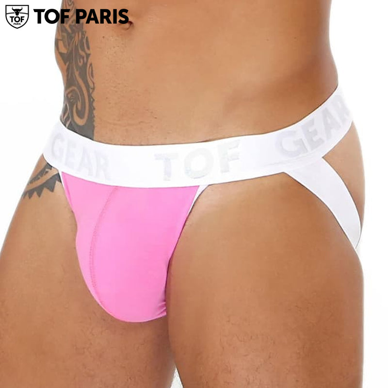 TOF Paris - Suspensorio Alpha - Rosa/Blanco