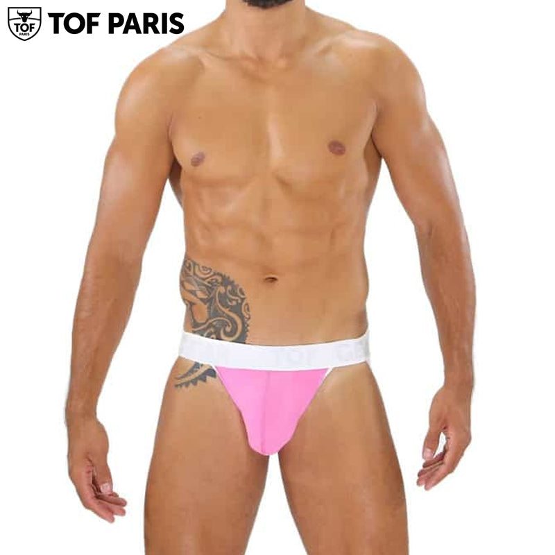 TOF Paris - Suspensorio Alpha - Rosa/Blanco