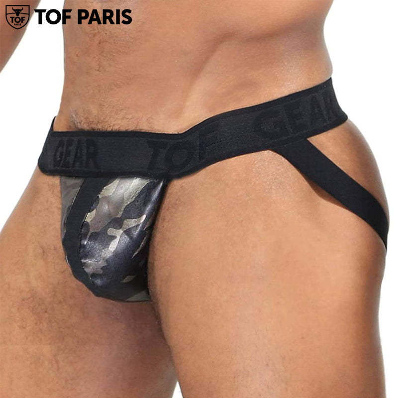 TOF Paris - Jockstraps Commando - Camo Marrón