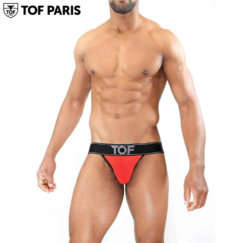 TOF Paris - Suspensorio Carter - Rojo-Negro 