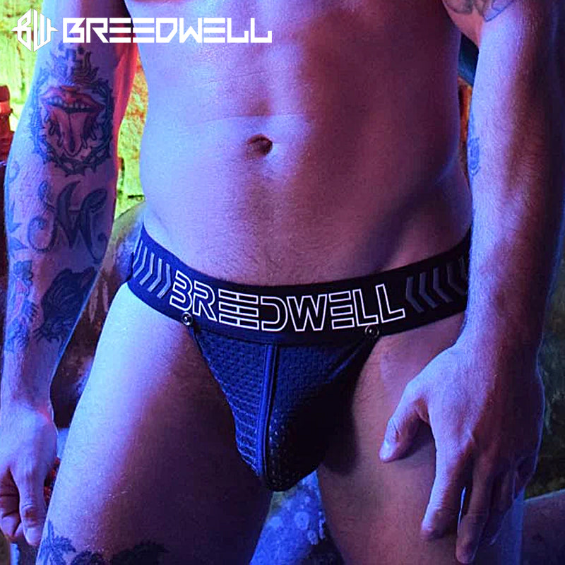 BREEDWELL - BREEDCORE JOCK Suspensorio de malla elástica - Negro 