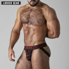 LOCKER GEAR - MIRALO DURO Suspensorio de malla - Rojo