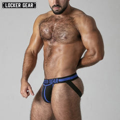 LOCKER GEAR - Jockstrap de acceso completo - Azul