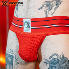 BOXER - DIRTY BIKER JOCK Suspensorio tejido - Rojo 