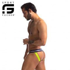 Sport Fucker - Jersey Jock Negro / Verde 