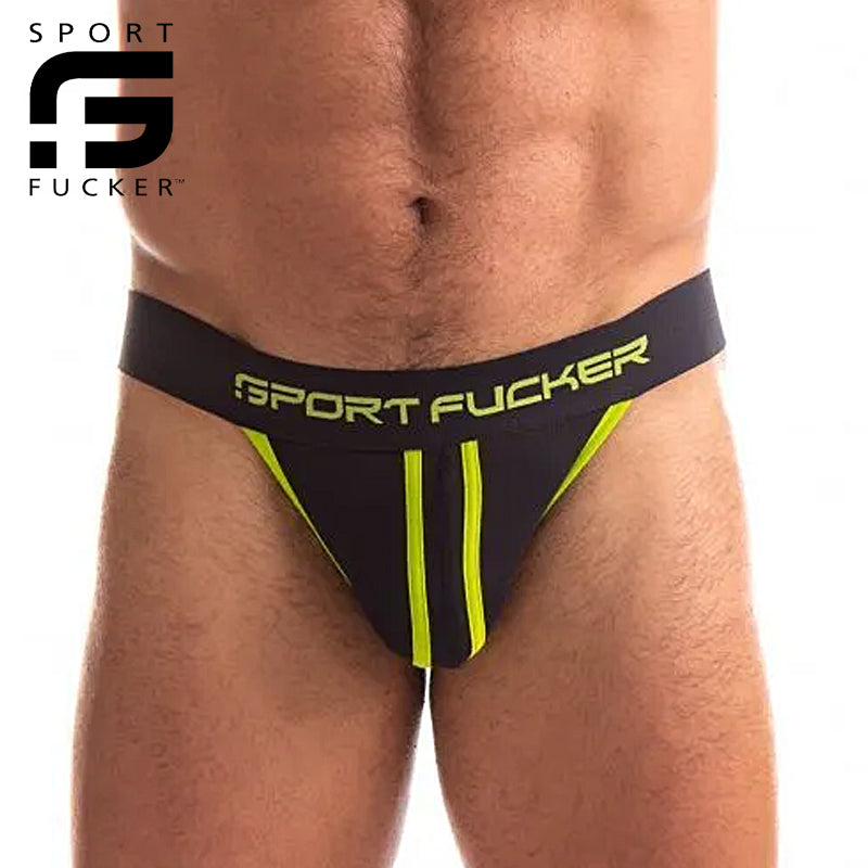 Sport Fucker - Jersey Jock Negro / Negro 