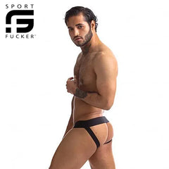 Sport Fucker - Jersey Jock Negro / Negro 