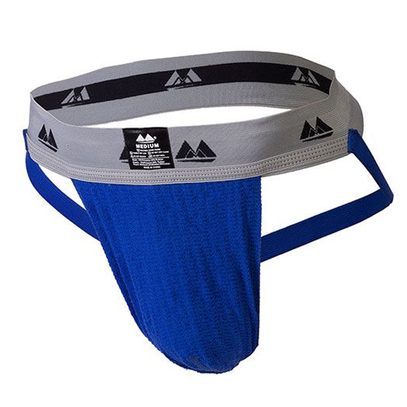 Mister B MM Jocks - Jockstrap de apoyo para adultos Azul