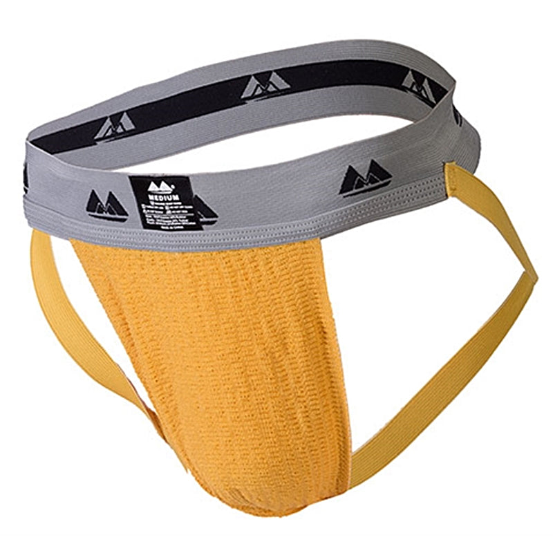 Mister B MM Jocks - Jockstrap de apoyo para adultos Amarillo