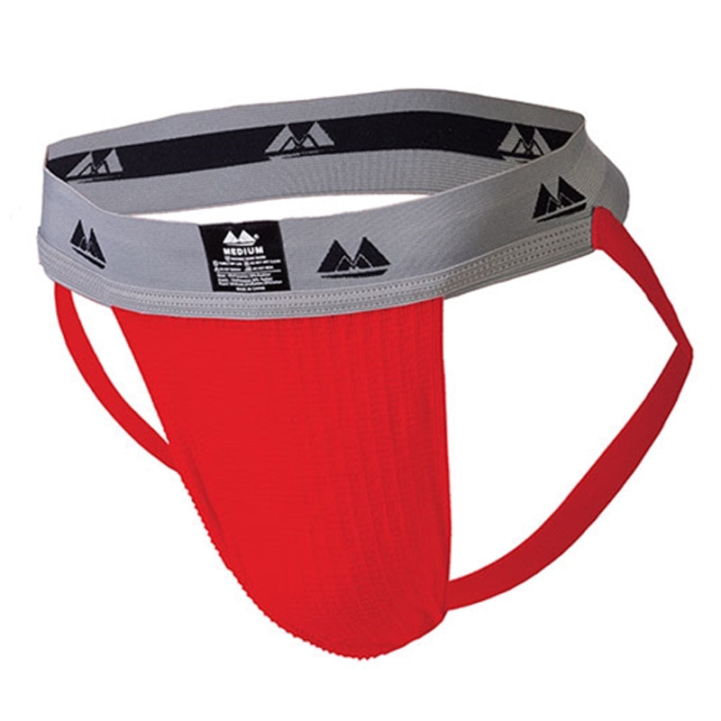 Mister B MM Jocks - Jockstrap de apoyo para adultos Rojo