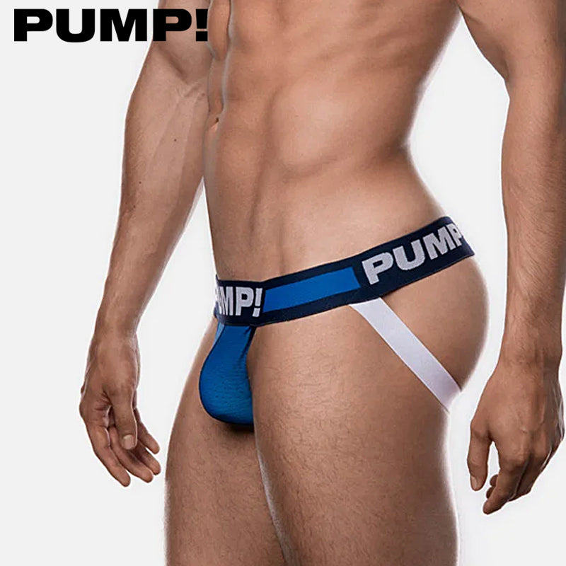 ¡BOMBA! - Suspensorio Titan Jock - Azul/Negro