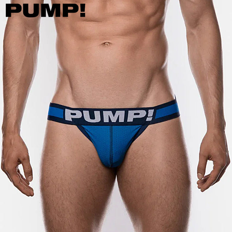 ¡BOMBA! - Suspensorio Titan Jock - Azul/Negro