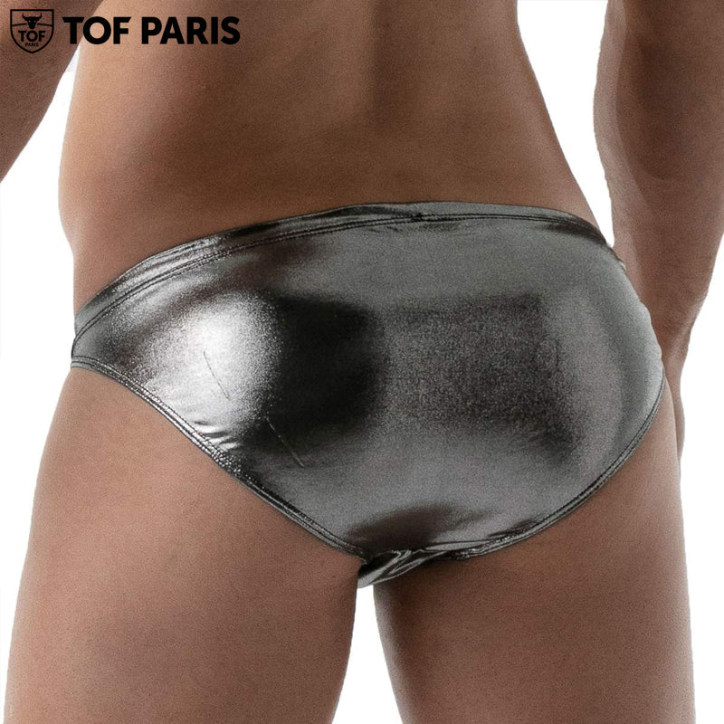 TOF Paris - Bikini metalizado - Plata