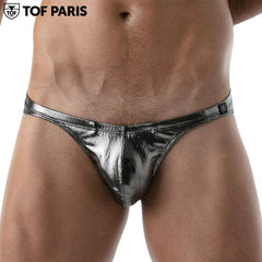 TOF Paris - Bikini metalizado - Plata