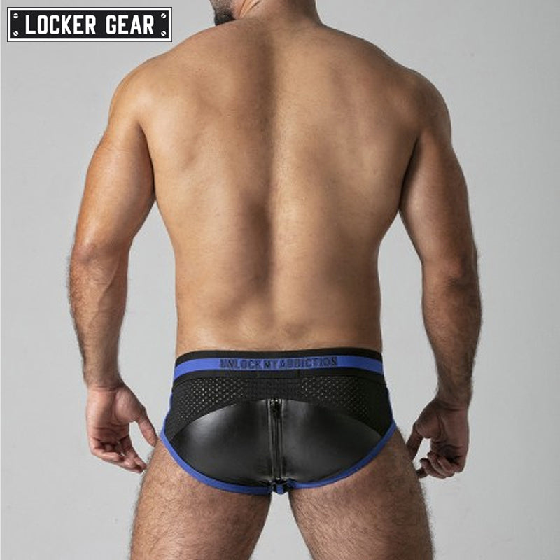 LOCKER GEAR - FULL ACCESS Braguita con cremallera trasera - Azul