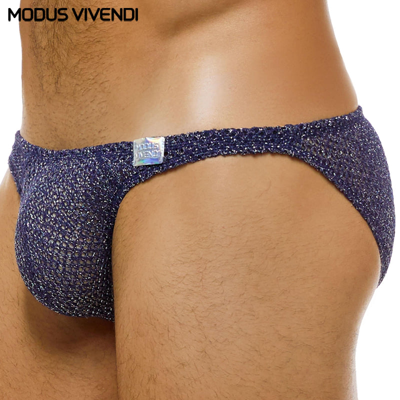 MODUS VIVENDI - Braguitas de corte bajo Knight - Azul 