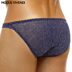 MODUS VIVENDI - Braguitas de corte bajo Knight - Azul 