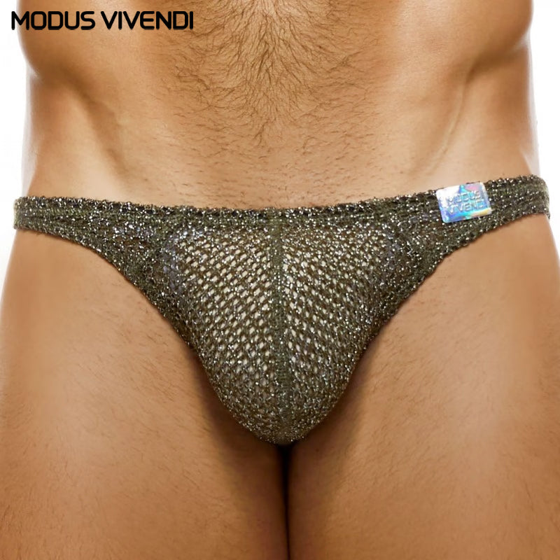 MODUS VIVENDI - Calzoncillos de corte bajo Knight - Caqui 