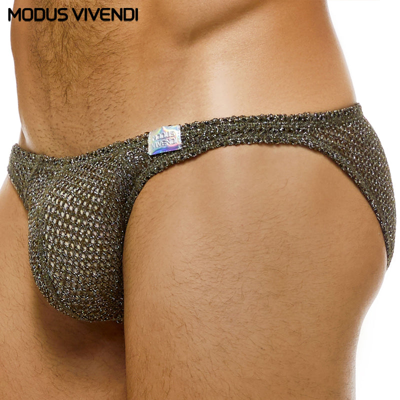 MODUS VIVENDI - Calzoncillos de corte bajo Knight - Caqui 