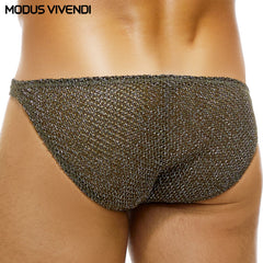 MODUS VIVENDI - Calzoncillos de corte bajo Knight - Caqui 