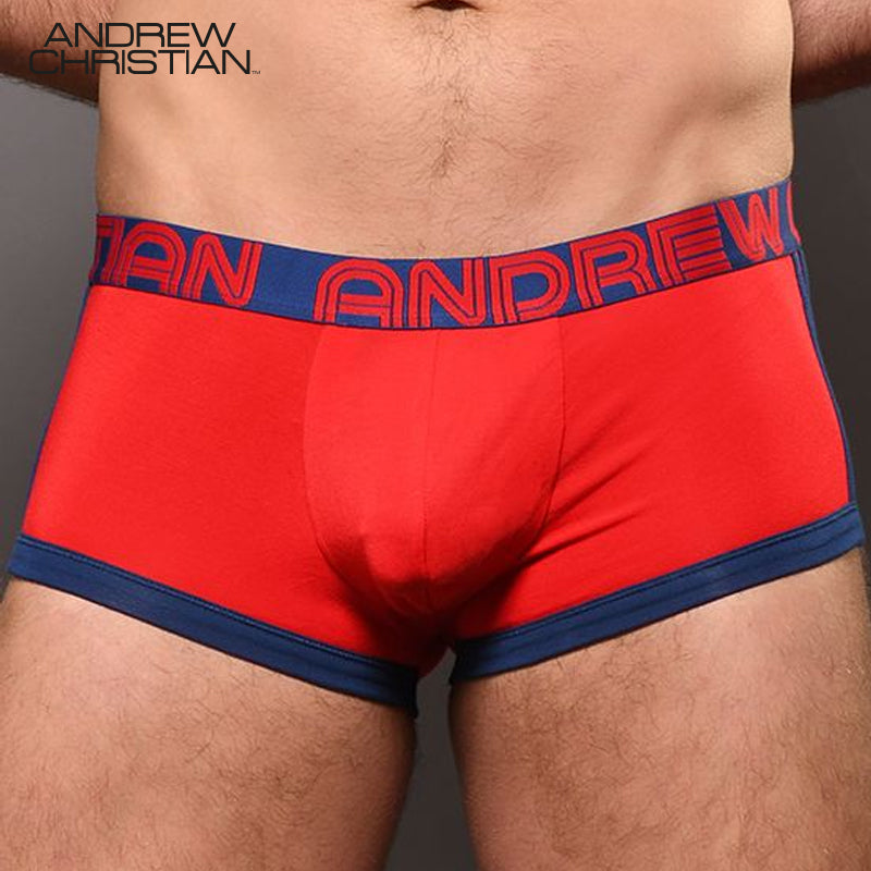 Andrew Christian-CoolFlex Boxers Modales Activos SHOW-IT® - Rojo