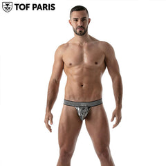 TOF Paris - Tanga sin hilos de metal - Plata 