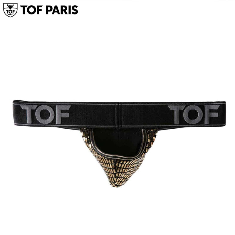 TOF Paris - Tanga sin hilo Star - Plata