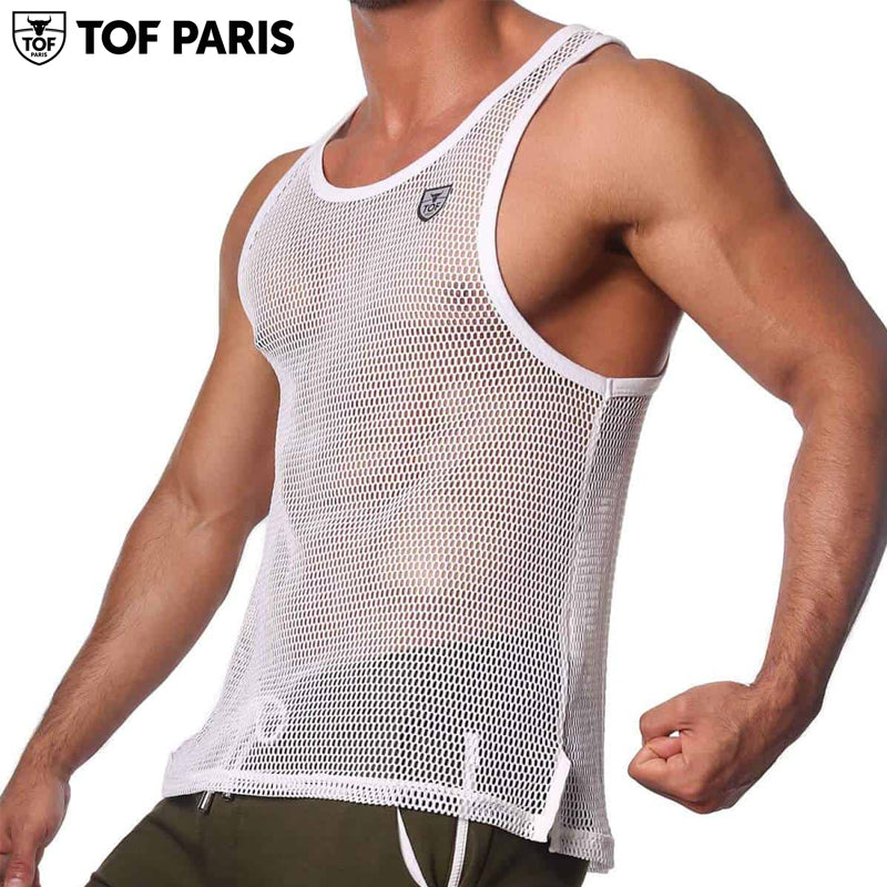 TOF Paris - Camiseta sin mangas Rio - Blanco 