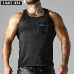 Locker Gear - Look At Harder Camiseta sin mangas azul 