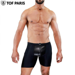 TOF Paris - Pantalones cortos con cremallera Deri - Negro