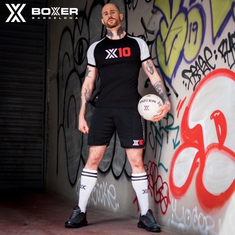 BOXER - Pantalón corto de fútbol - Berlin X10 - Negro 