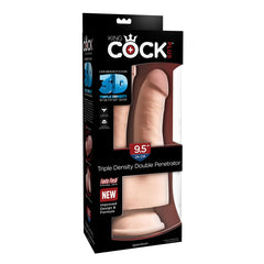 Pipedream King Cock Plus Doble Penetrador Triple Densidad (24,13 cm)