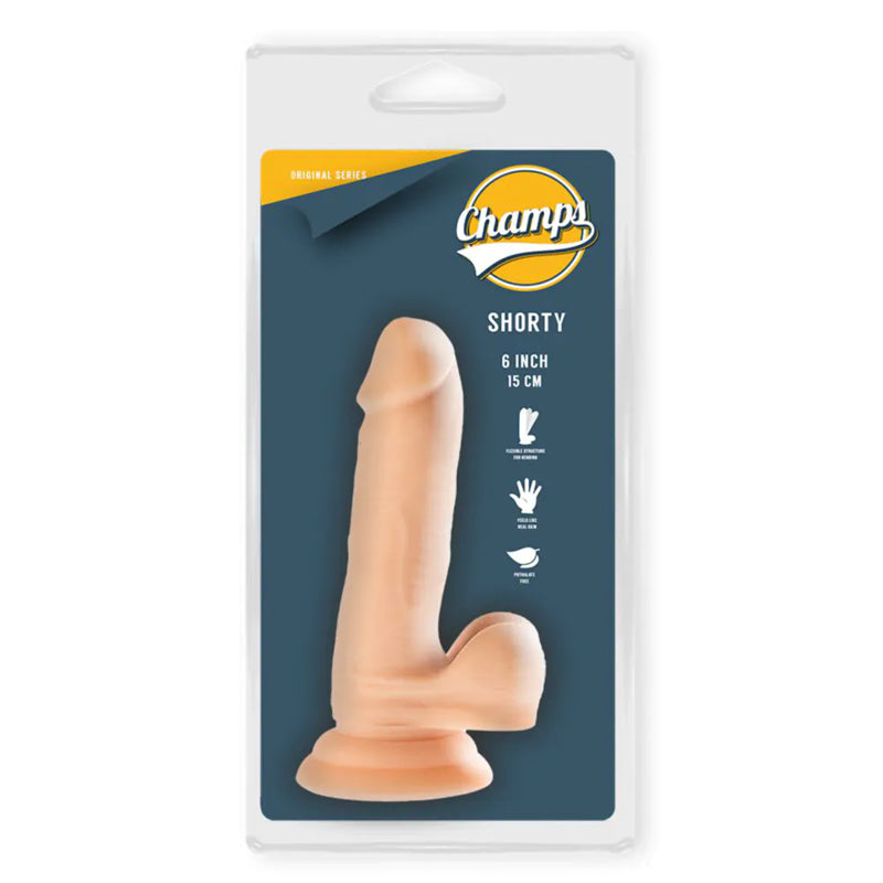 Champs - Consolador Shorty Original de 6 pulgadas (15 cm)