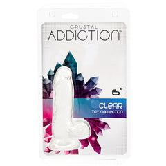 Naked Addiction - Consolador Transparente (15 cm)