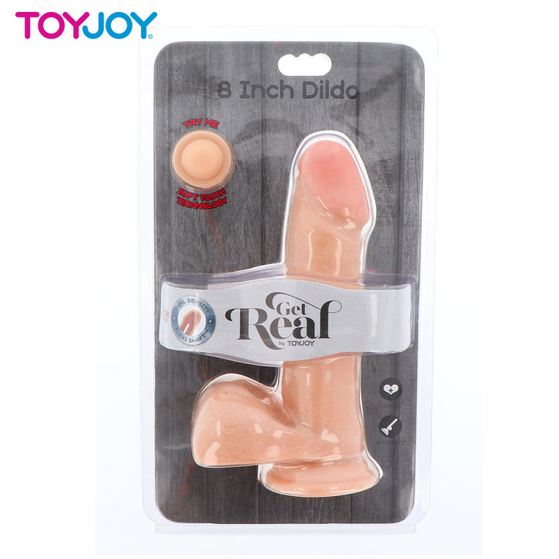 ToyJoy - Consolador de Doble Densidad Bolas de 8 pulgadas (20,5 cm)