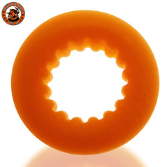 Oxballs AXIS Ribbed Griphold Cockring - Naranja Hielo